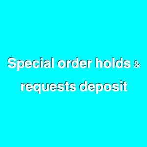 Special holds & requests deposit area